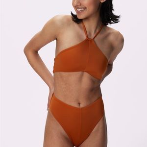Cutout one piece bathing suit